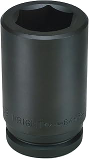 Wright Tool 130mm 1-1/2" Dr. 6 Pt. Deep Metric Impact Socket