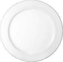 ITI-DO-9 Porcelain Dover 9-3/4-Inch Plate, 24-Piece, White