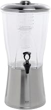 Tablecraft Silhouette 3.5 gal Tritan and Stainless Beverage Dispenser