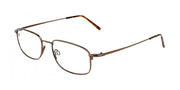 Coffee 218 53/18/145 MAN Eyewear Frame by Flexon – 53/18/145, Plastic, Coffee 218, Model FLX810MAG-SET N