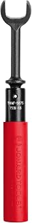 Jonard Tools TWAF-5875 Torque Wrench, Full Head 5/8", 75 in-lb - CATV/Coax/VDV Tool with Audible Click, Angled Head, Cushion Grip, High Carbon Steel