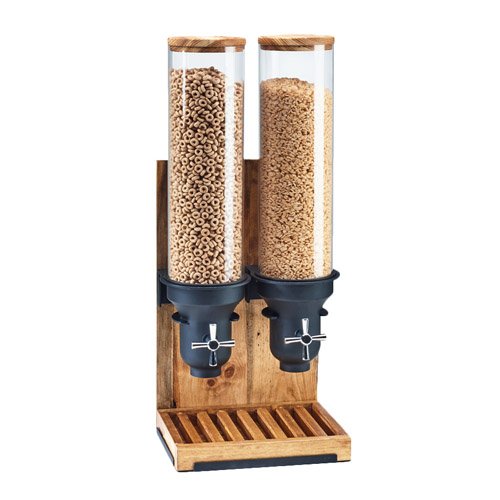 3584-3-99 Madera Cereal Dispenser (3) 4-1/2 Liter Capacity Cylinders by CAL-MIL – 4.5 liters, Plastic