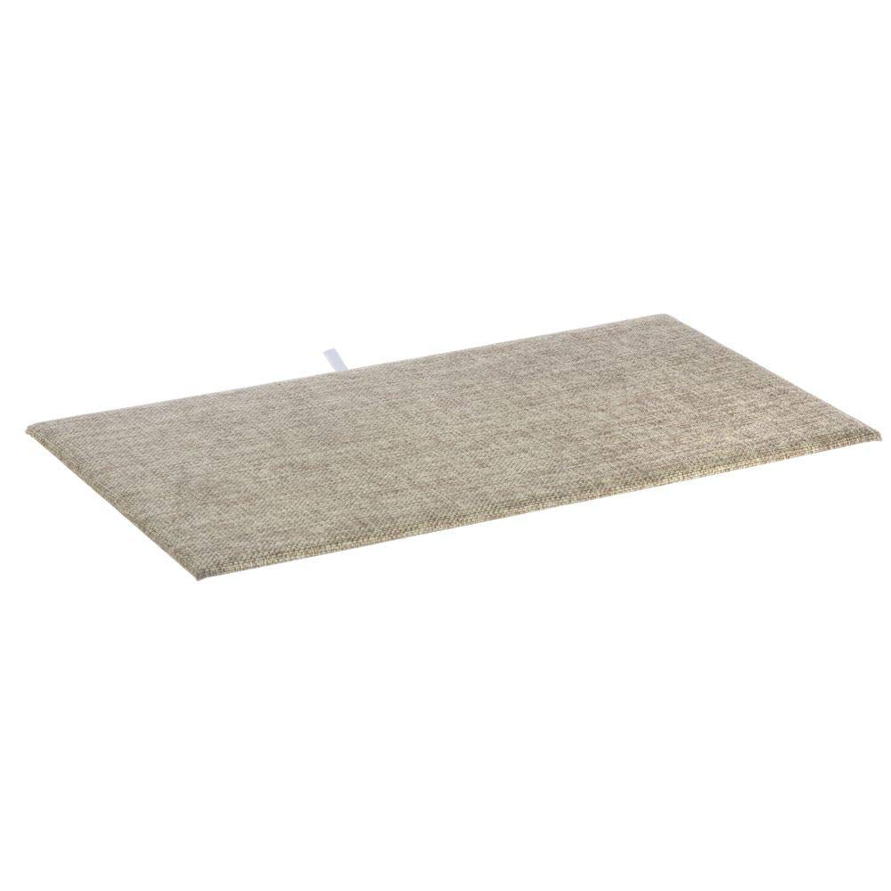 Burlap Padded Tray Insert 14 1/8" x 7 5/8" (W x D) by GRAND & BENEDICTS INC – Burlap, Model 075-9301N-NAT
