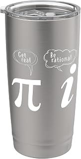 Cool Get Real Be Rational Mathematics Gift For Toddler Stainless Steel Insulated Tumbler