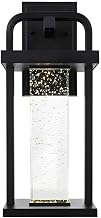 Elegant Lighting Uriah 16" Led Outdoor Wall Sconce in Black