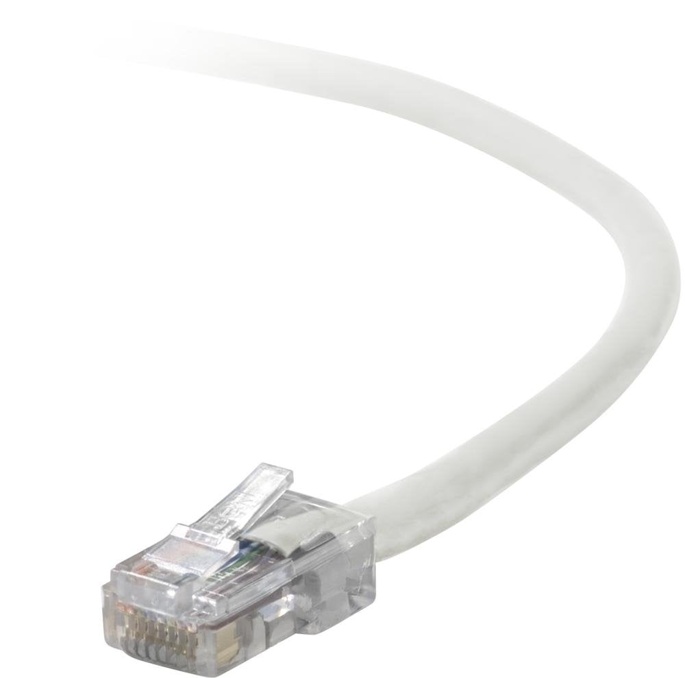 Cat-5e Patch Cable (White by Belkin – 6 feet, Copper, White, Model A3L791-06-WHT