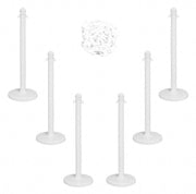 Mr. Chain 2.5 inches Dia. / White / 1 Chain Barriers