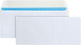 Quality Park #10 Security Redi-Strip Envelopes, 4-1/8 x 9-1/2 Inch, 24 lb. White Wove, Treated Envelope, 500/Box (QUA90019R) (Pack of 5)