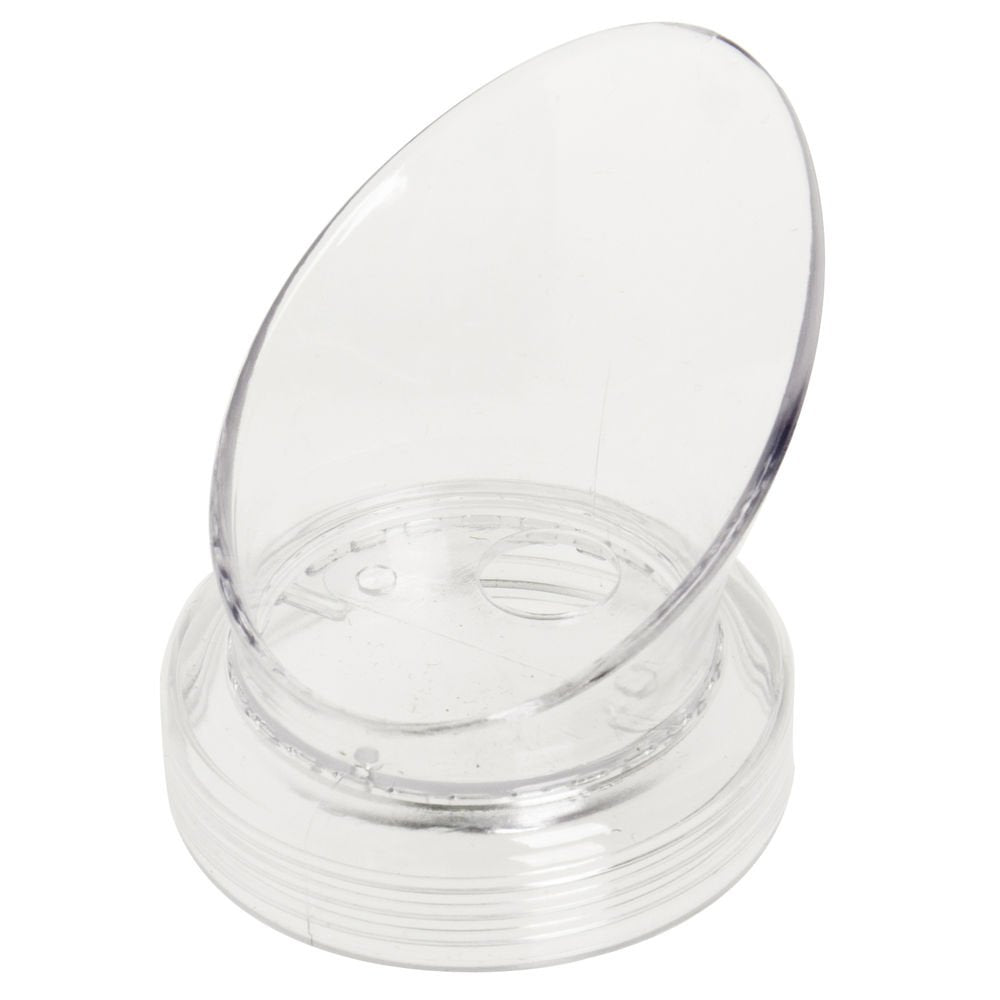 Cal-Mil Clear Plastic Small Pour Lid - 2 1/4 Dia by CAL MIL PLASTIC PRODUCTS INC – Plastic, Clear, Model 688640187567