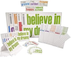 Inspired Minds Confidence Ultra Booster Set, Posters, Magnets, Notes, Page Keepers, Note Cards, 150 Pieces