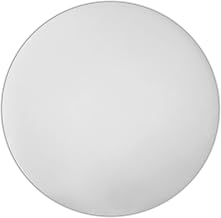 Thunder Group PLRCB001 Cutting Board, 14" Dia. x 1" Thick, Round, Non-Skid, polyethylene, White, Pack of 10