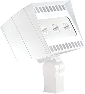 RAB Lighting EZLED78SFW Ez-Flood 78W Cool LED Slip Fitter, White