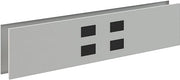 Interion Modular Partition Raceway Power Kit with Data for Desktop Raceway, 36"W