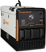 Hobart Champion Elite 225 Engine-Driven Generator and Stick Welder | 10,000W peak / 9,500W continuous AC auxiliary power; 225A DC stick output; engine-driven; 20% lighter design