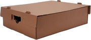 SOUTHERN CHAMPION TRAY SCT 1168 Stackable Large Kraft Catering Tray with Lid, 18-7/8" x 14-1/2" x 5-5/8" (Case of 12)
