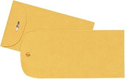 Quality Park 37815 Gummed Clasp Envelope, 28Lb, 4-Inch x6-3/8-Inch, 100/BX, Kraft