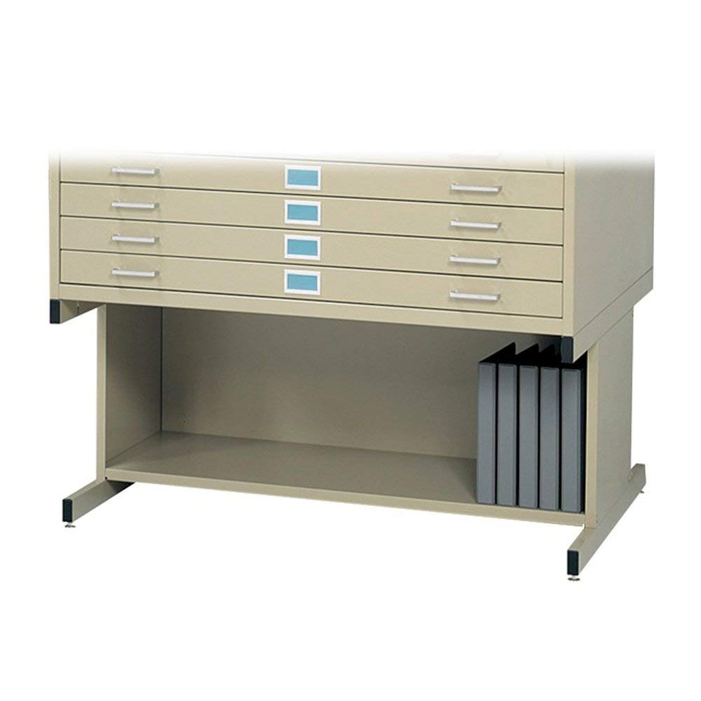 Safco Tropic Sand / High Base / 1 Flat & Vertical Files