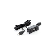 Power Module with 2 Power and 2 USB Outlets by Safco – Particle Board, Model MRPM3BLK