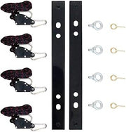 Hanging Kits for Crawl Space & Basement Dehumidifiers by ALORAIR – 300.0 pounds, Polypropylene, Stainless Steel, Black, Model AlorAir Hanging Kits