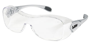 Glasses Law Over The Glass Safety Dialectric Glasses by MCR Safety – One Size, Nylon, Clear, Model OG110AF