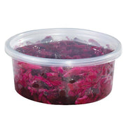 Placon Polypropylene Round Food Container Clear by Home Fresh – 8.0 ounces, Clear, Model RD8 CLEAR
