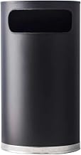 Witt Industries 9HR-BK Indoor Half Round Series Receptacle, Black Finish