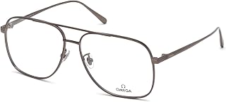 Omega Navigator Eyeglasses OM5006H 008 Gunmetal 60mm 5006