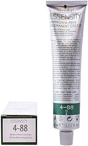 Schwarzkopf Professional Essensity Hair Color, 4-88, Medium Brown Red Extra, 2.1 Ounce