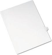 Avery Individual Legal Exhibit Dividers, Allstate Style, 44, Side Tab, 8.5 x 11 inches, Pack of 25 (82242)