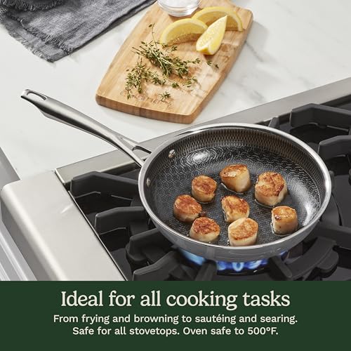 Cuisinart 8-inch Skillet / 8 Inch Skillet Frying Pan / Stainless Steel Roasting Pans