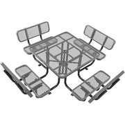 Global Industrial Grey / Onesize / Industrial Picnic Tables