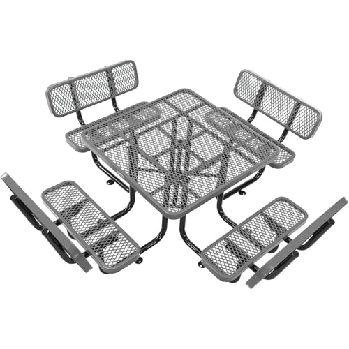 Global Industrial Grey / Onesize / Industrial Picnic Tables