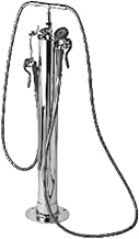 T&S Brass B-0190 Kettle Kaddy Hook Nozzle and Hose Angled Spray Valve with Hose Single Control