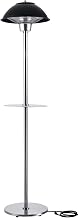 Global Industrial Outdoor Patio Heater with Table, Halogen Lamp, Free