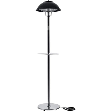 Outdoor Patio Heater with Table by Global Industrial – Aluminum, Black, Stainless Steel, Model 246717