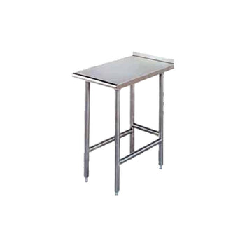 18" x 24" Equipment Filler Table by Advance Tabco – Stainless Steel, Silver, Model TFMS-182
