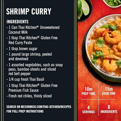 Thai Kitchen Red Curry / 4 Ounce (Pack of 2) / Red Curry Sauce