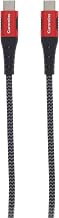 Cummins Braided USB-C to USB-C Cable, 6ft, Fast Charging and Sync, Compatible with iPhone and Samsung Galaxy