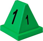 Global Industrial Numbered Pallet Control Cones, Four-Sided, Numbers 1-20