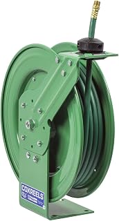 COXREELS P-NP-350 Nitrogen Spring Driven Reel 3/8" x 50' 300 PSI with Hose