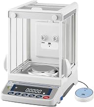 A&D Weighing GX-224AE Apollo Precision Analytical Balance, Internal Calibration, 220g x 0.0001 g, Built-in Ionizer
