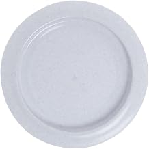 Maddak Ableware Blue Polypropylene Inner Lip Plate - 9"Dia x 1"H