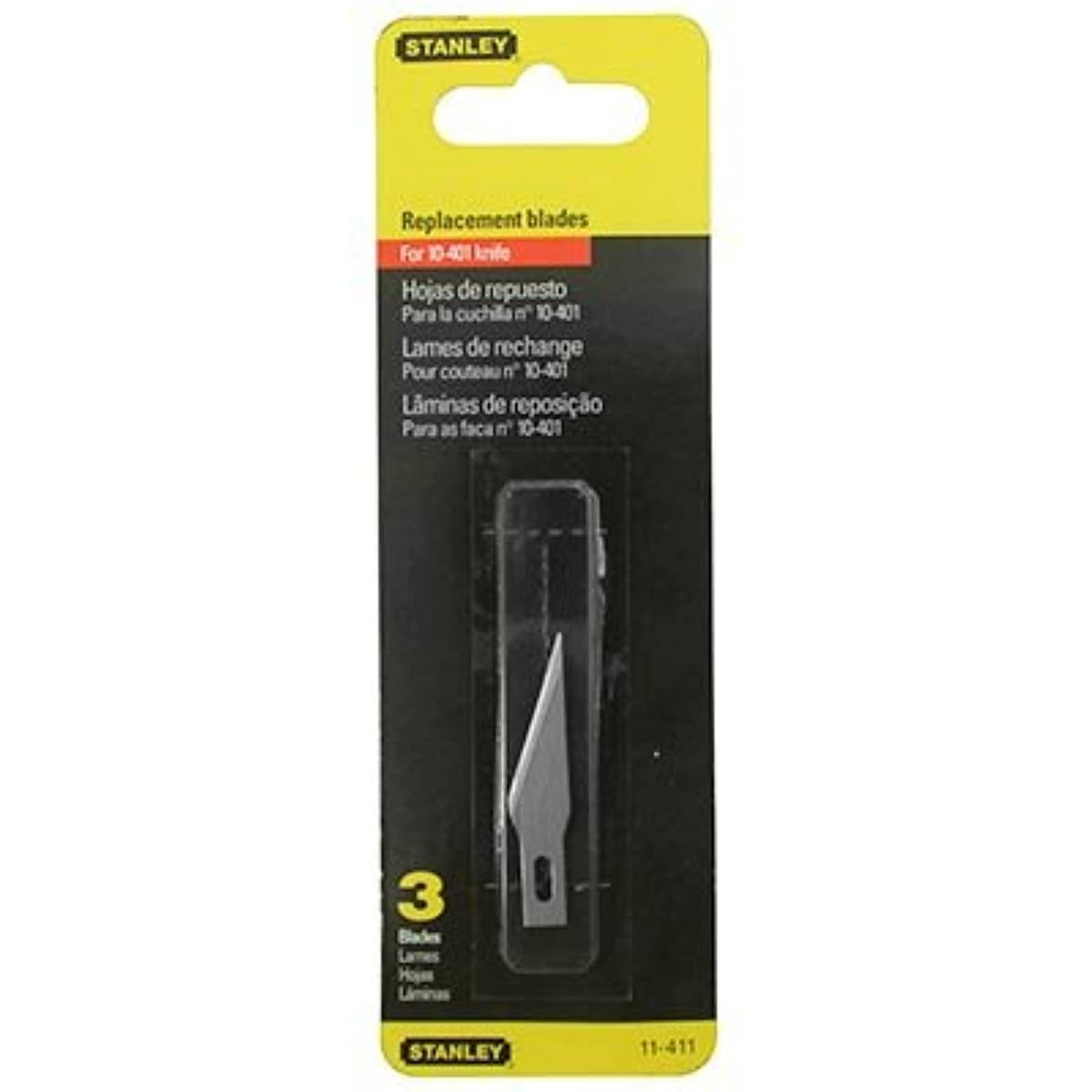 ST BLD HOBBY 5PK by STANLEY – One Size, Blend, Multi, Model 11-411