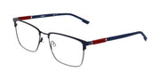 E1161 N 414 MATTE NAVY 55/17/145 MALE Eyewear Frame by Flexon – 55/17/145, Plastic, Matte Navy, Model FLEXON E1161 N