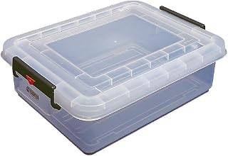 Araven 91173 Food Box with Lid, BPA Free, 42.2 Quart, Transparent
