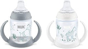 NUK Learner Cup, 5oz, 2-Pack, Elephant/Zebra