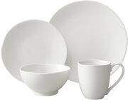 Fortessa Heirloom Stoneware 16 Piece Dinnerware Set, Service for 4, Linen