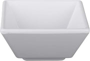 Elite Global Solutions JW33-W Zen 4 Oz. White Square Ramekin - 6 / CS