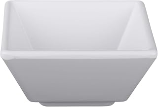 Elite Global Solutions JW33-W Zen 4 Oz. White Square Ramekin - 6 / CS