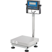 NTEP Bench Scale with LCD Display by Global Industrial – Steel Frame/Stainless Steel Pan, Silver, Model OP-915-1212-100 LCD-PL